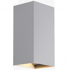 Φωτιστικό Επίτοιχο Απλίκα LED 20W 230V 2000lm CCT Αλουμινίου Γκρι IP65 17-05200-10